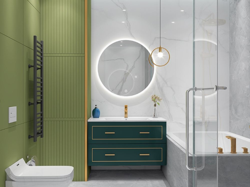 How to protect the bathroom cabinet